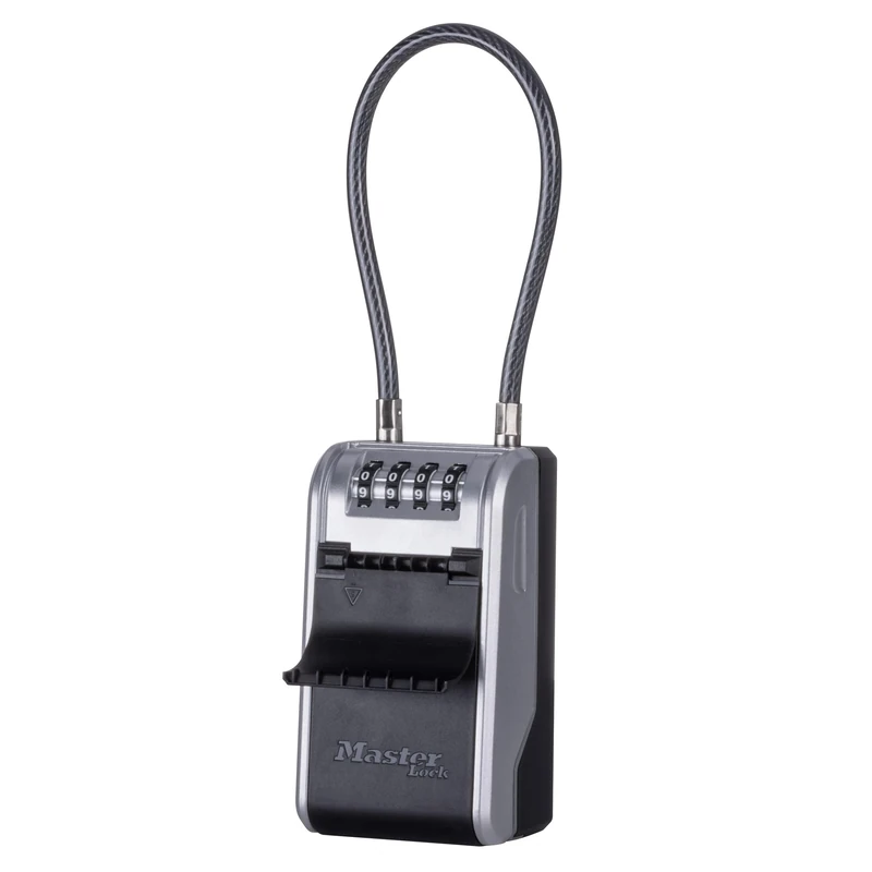 Master Lock High Capacity Key Lockbox, Combination Dial, Removable Cable