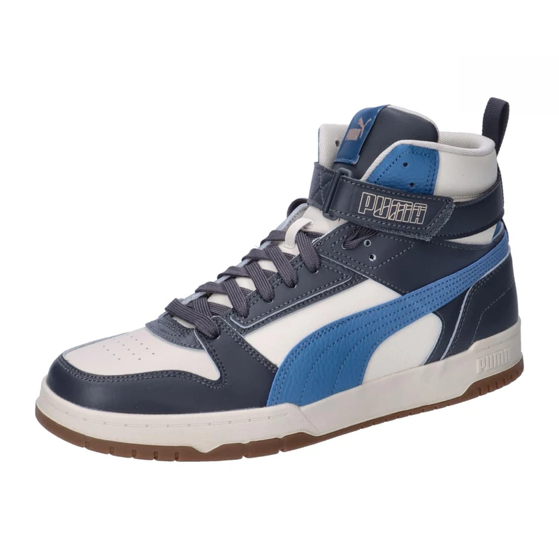 PUMA Unisex Adults RBD Game Sneaker, Alpine Snow-Blue Horizon-Gum, 6.5 UK