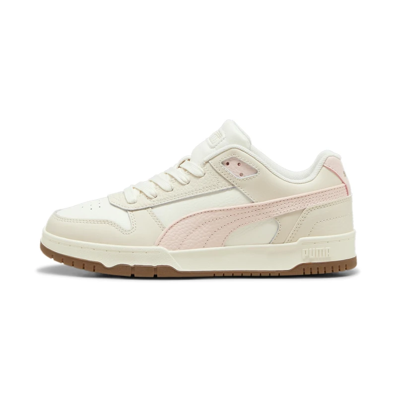 PUMA Unisex Adults RBD Game Low Sneaker, Alpine Snow-Island Pink-Frosted Ivory, 4.5 UK