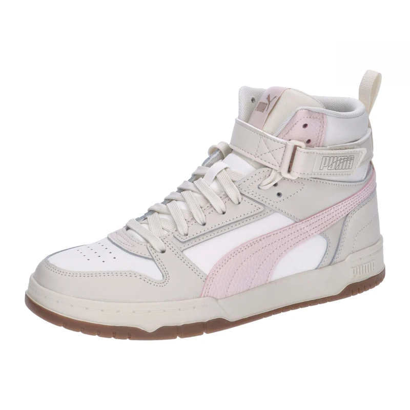 PUMA Unisex Adults RBD Game Sneaker, Alpine Snow-Island Pink-Frosted Ivory, 8 UK