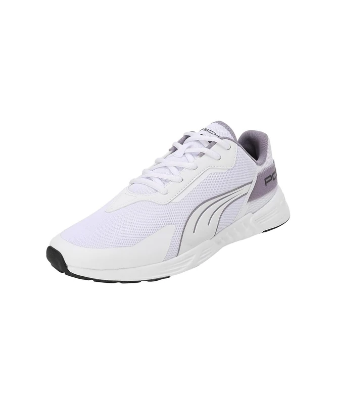 PUMA Unisex PL TIBURION Logo Turbo Sneaker, White-Pale Plum, 7 UK