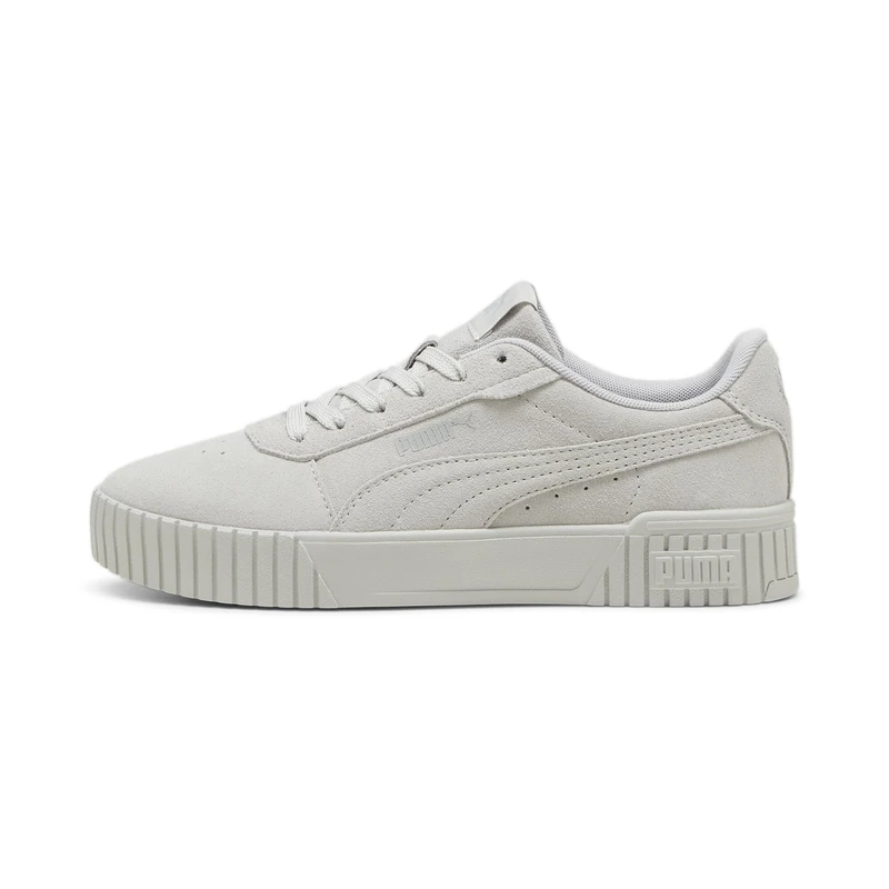 PUMA Women Carina 2.0 SD Sneaker, Cool Light Gray-Cool MID Gray, 4 UK