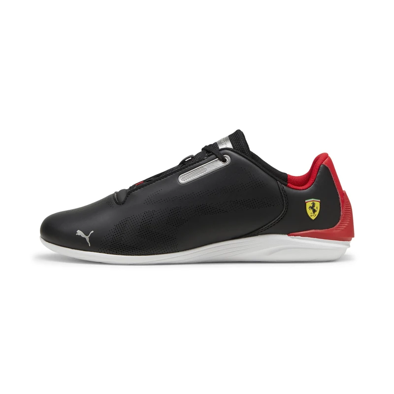 PUMA Unisex Adults Ferrari Drift CAT Decima 2.0 Sneaker, PUMA Black-Rosso Corsa, 10 UK