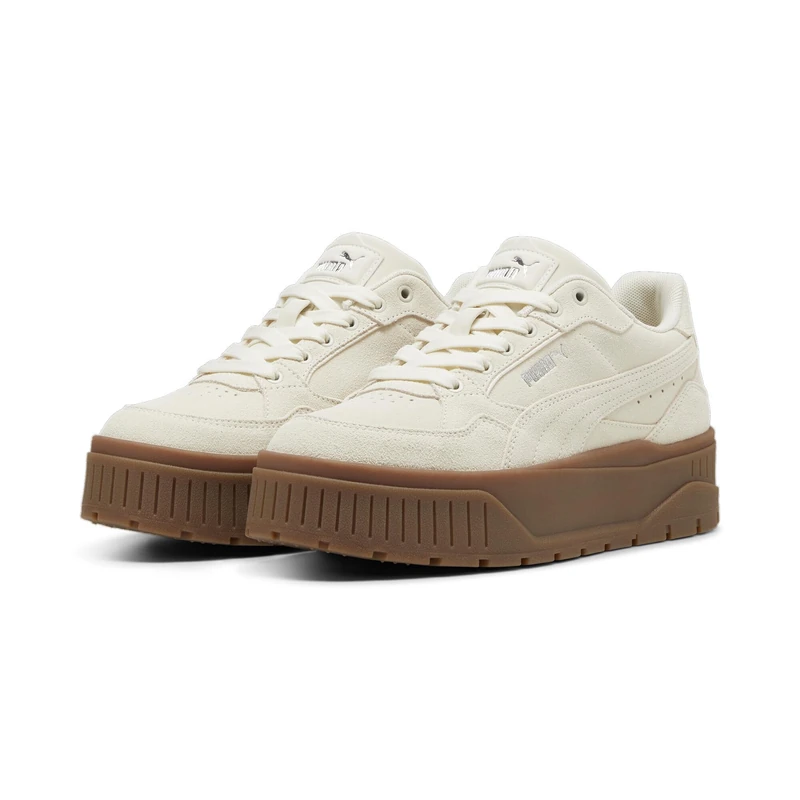 PUMA Women Karmen II Idol SD Sneaker, Frosted Ivory-Frosted Ivory, 7 UK - Image 1