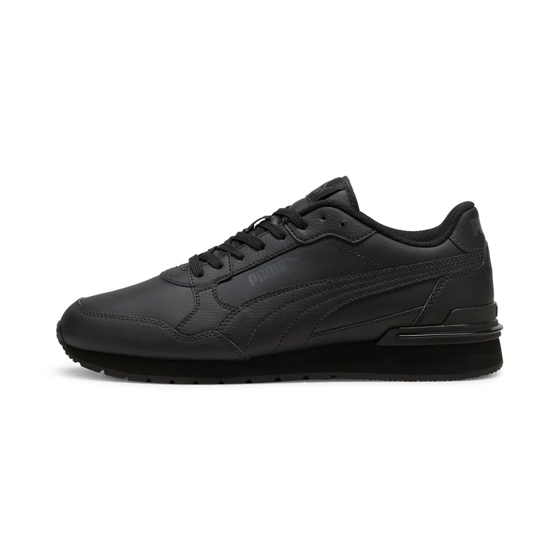 PUMA Unisex Adults ST Runner V4 L Sneaker, PUMA Black-Shadow Gray, 8 UK