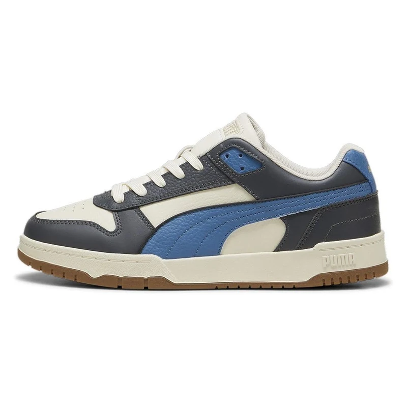 PUMA Unisex Adults RBD Game Low Sneaker, Alpine Snow-Blue Horizon-Gum, 3.5 UK