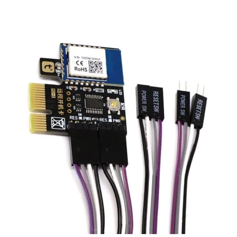 MARKELL A3 Tuya Wifi PC Power Switch Desktop Computer Remote Boot Startup Card Telecommuting PICE MINI Card APP Remote Control