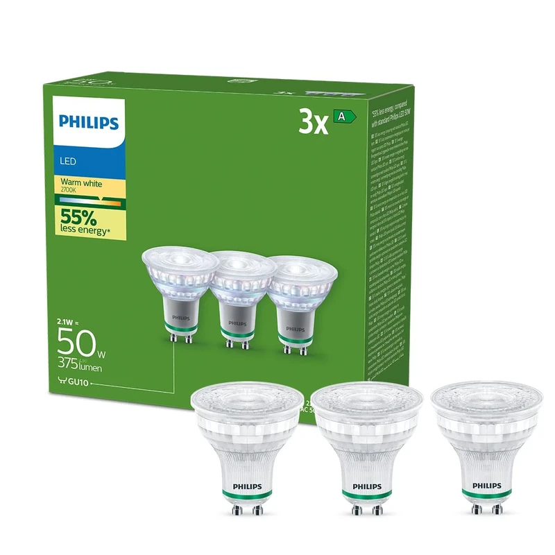 Philips Lighting Ultra Efficient LED Bulb, White