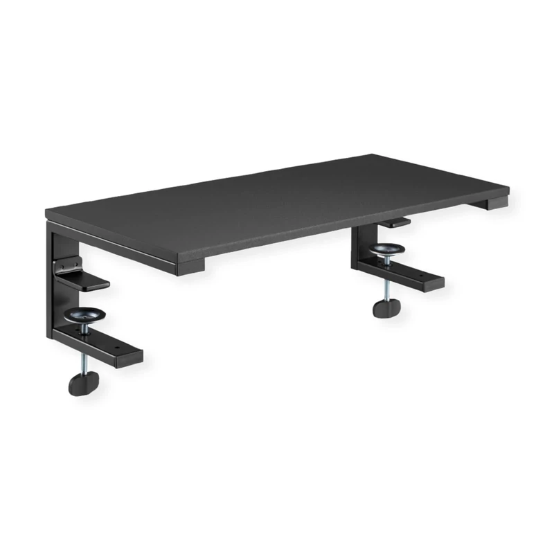 ROLINE Large Flexible Desk Extension Black - Image 1