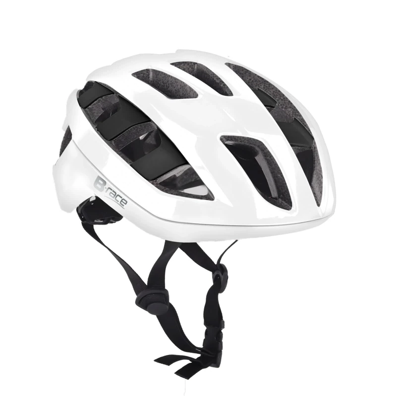 B-RACE SKIRON IN-MOLD HELMET GLOSS WHITE M 54/58