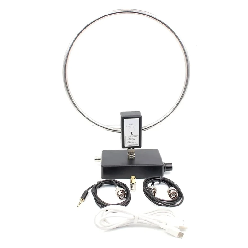 LAPOOH GA-450 Loop Antenna SDR Short Medium Wave Radio Antenna SW 2.30-30MHz MW 522-1710KHz GA450 Durable Easy to Use