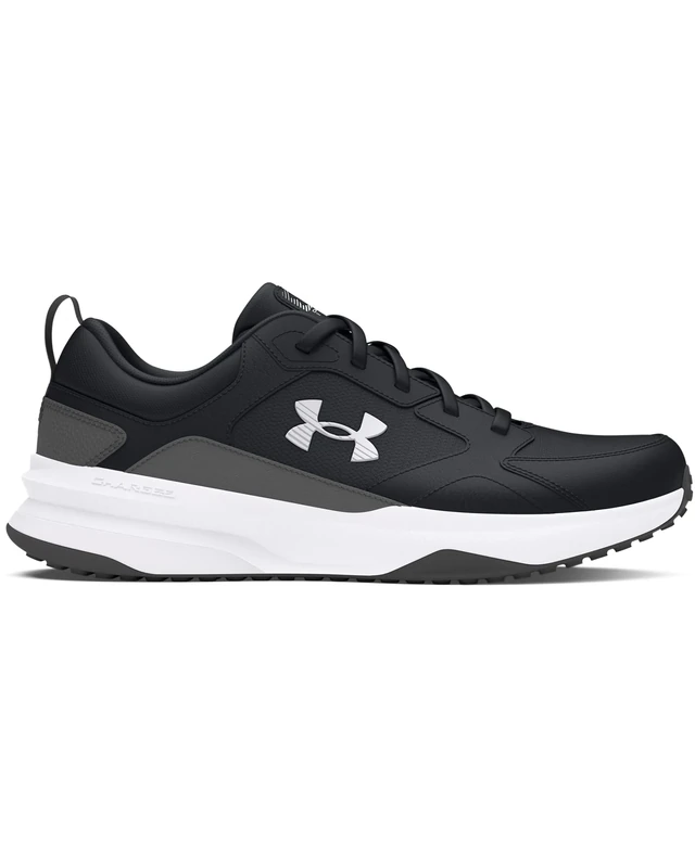 Under Armour Mens Ua Charged Edge Cross Trainer, Black Castlerock White, 6 UK
