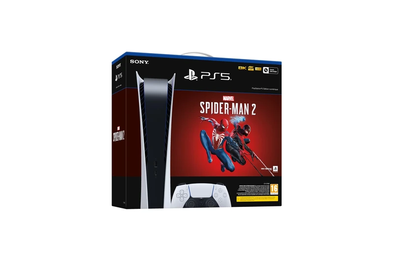 Console Sony PlayStation 5 Edition Digital Édition limitée Marvel’s Spider-Man 2