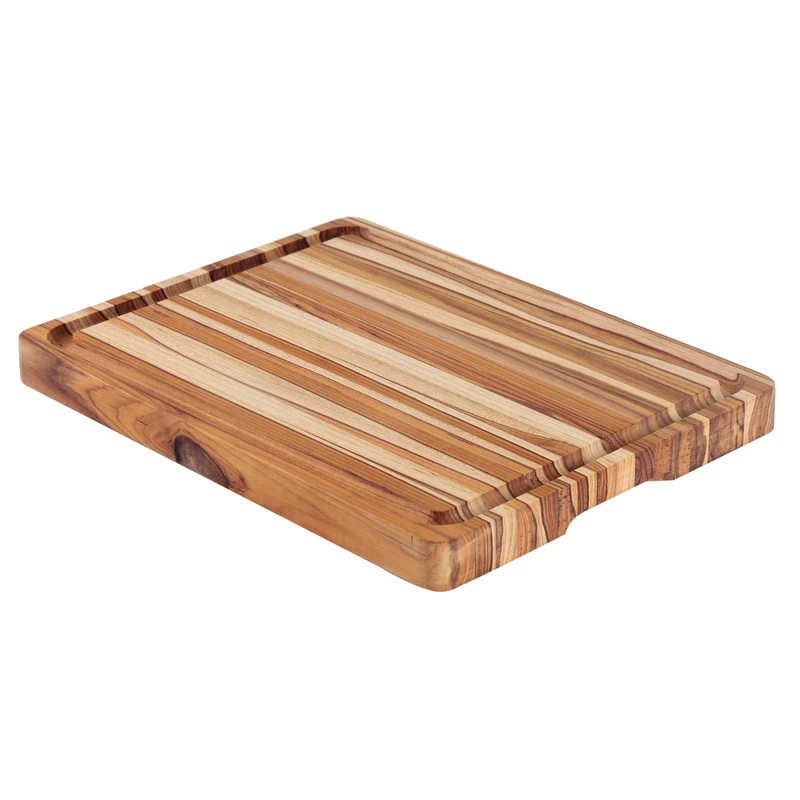 FSC Teak Wood Butcher Block 50x38x4 cm. (XL)