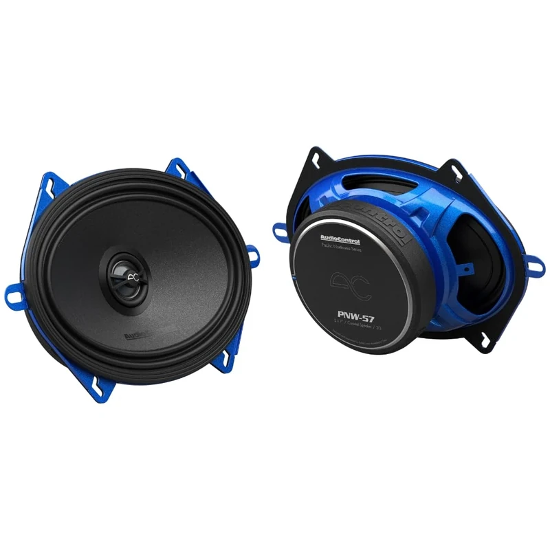 AudioControl PNW-57 Car Audio Speakers, 5x7-inch, Black/Blue
