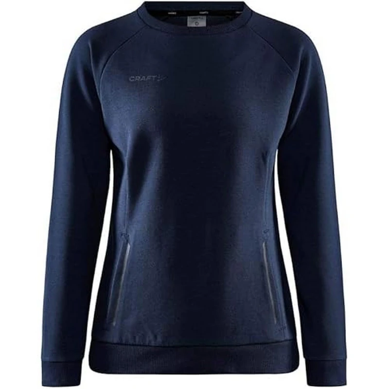 Craft Women's core Soul Crew Sweatshirt w, Bright red, L
