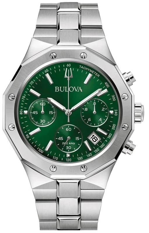 Bulova Analog 96B409, Silver, Bracelet