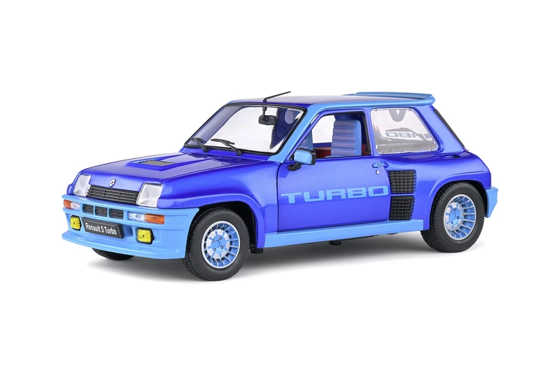 Solido - Model Car Scale 1:18 Renault 5 Turbo Blue