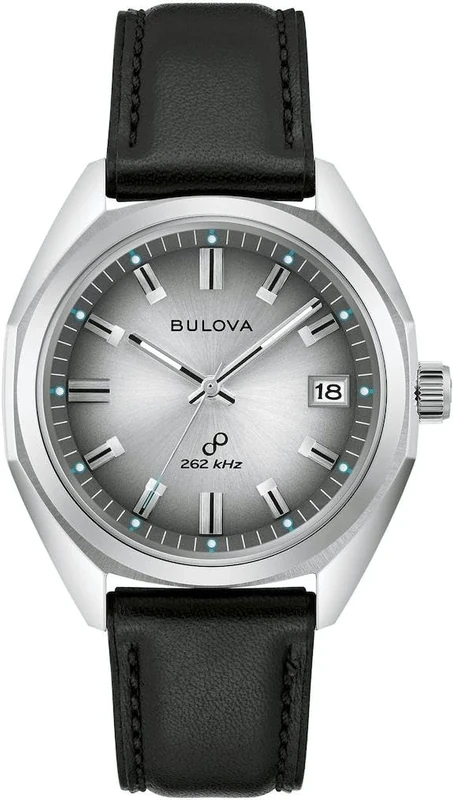 Bulova Analog 96B414, Black/White, Strip