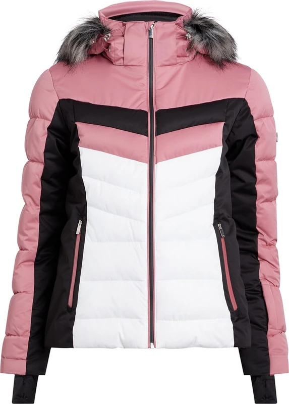 McKINLEY Geena II Jacket Rose Dark/Black 48