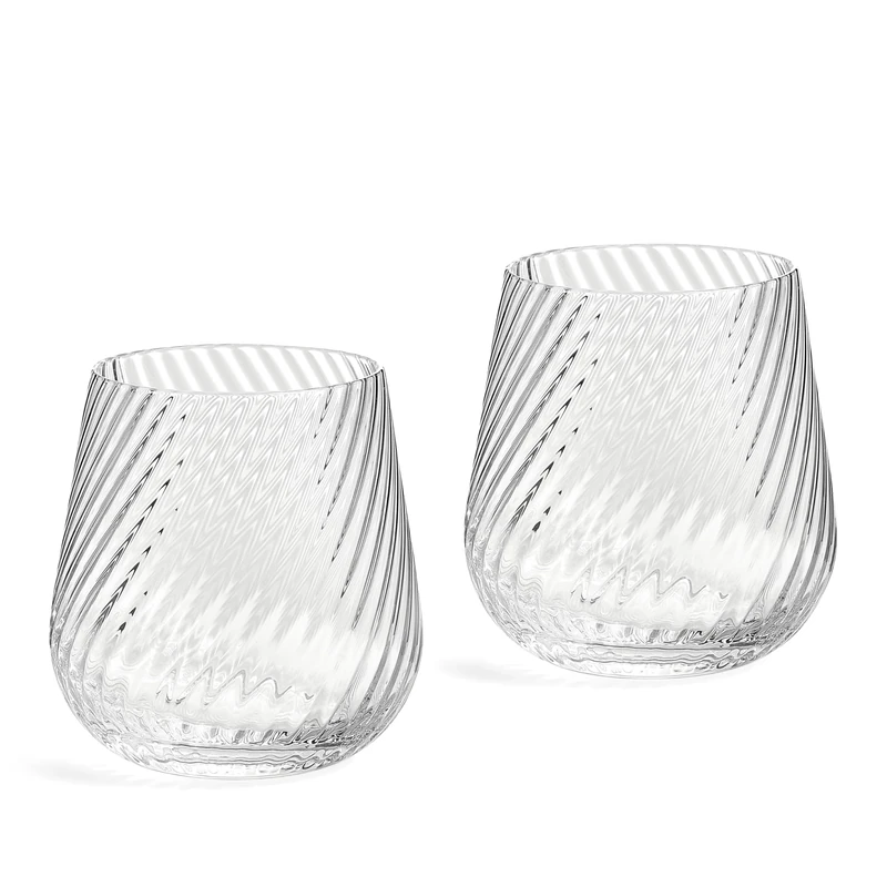 Vera Wang Swirl Tumbler S/2