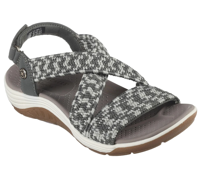 Skechers Women's Martha Stewart Reggae Cup-Coastal Trail Flat Sandal, Olive, 2.5 UK - Image 1