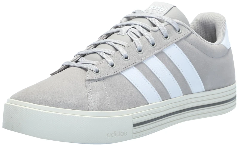 adidas Men's Daily 4.0 Sneaker, Grey/White/Off White, 12.5 UK