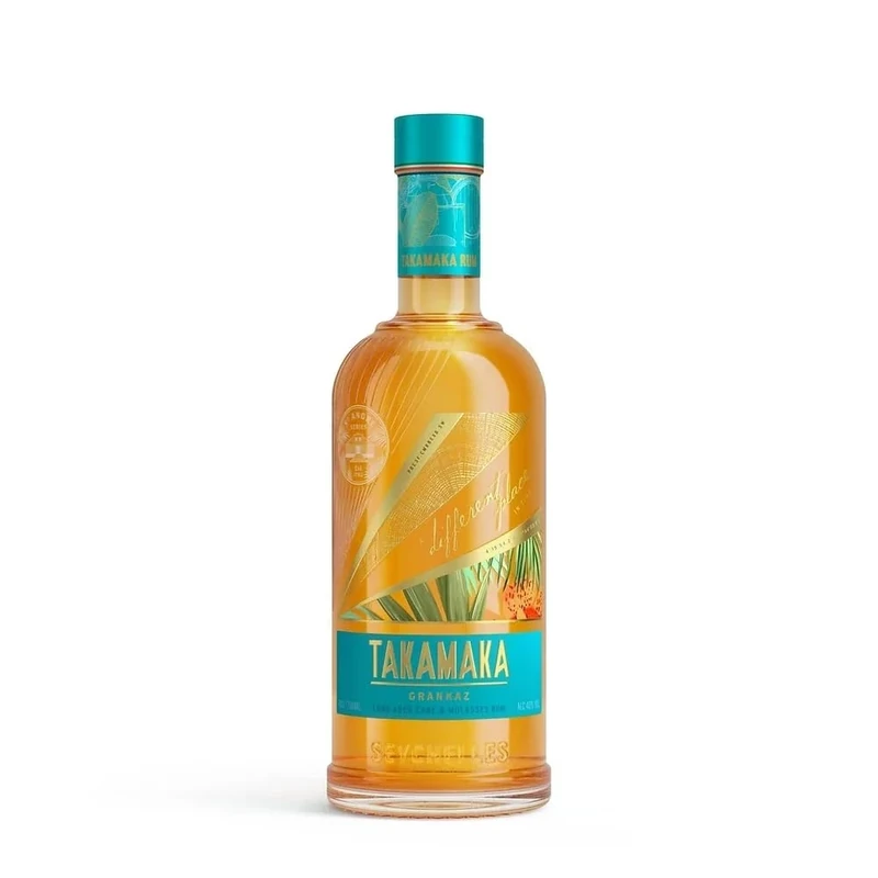 Takamaka Pti Lakaz Rum | 45.1 percent | 70 cl | Aged Sipping Rum from the Seychelles | Rich Stone Fruit, Cacao, and Spice| Perfect for Gifting