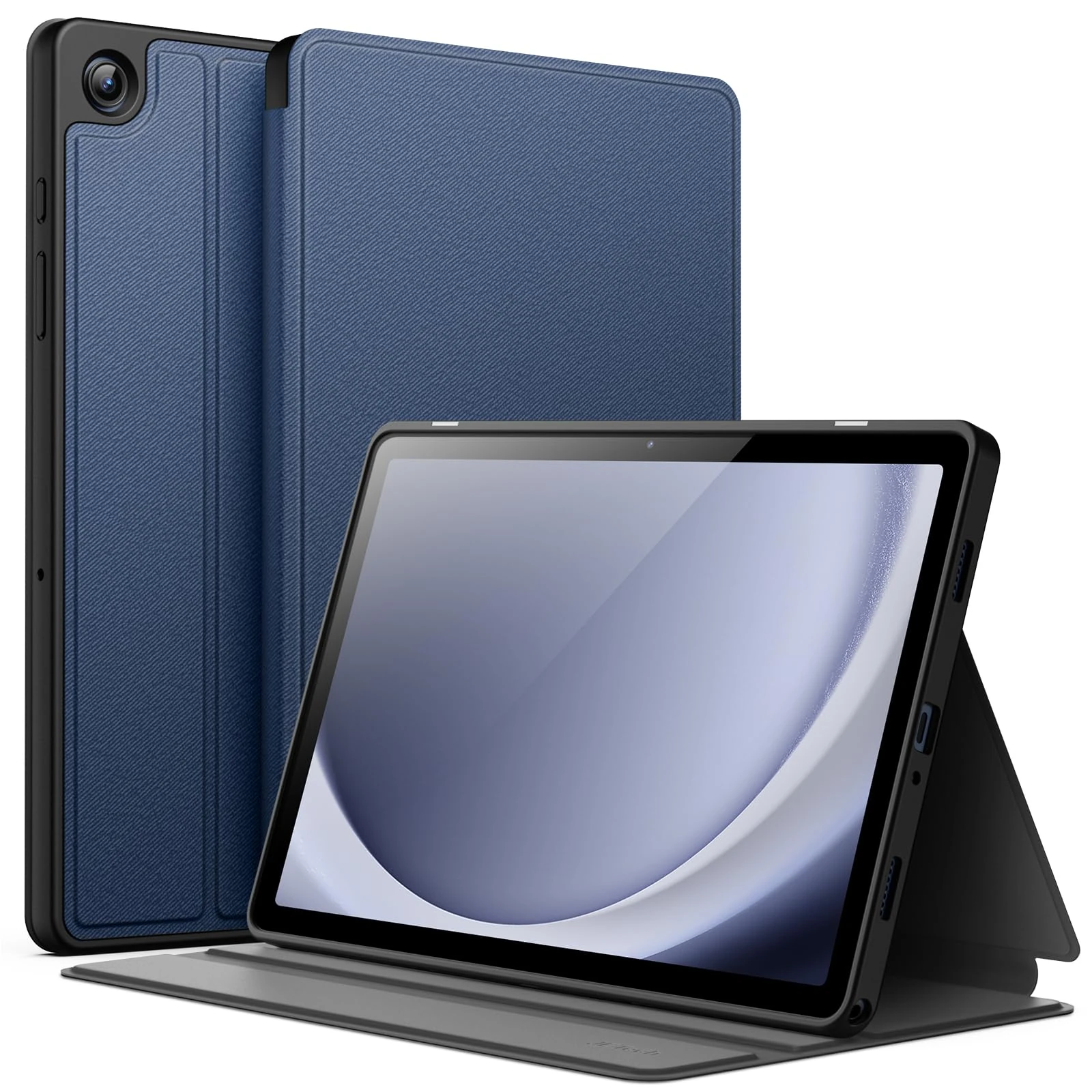 JETech Case for Samsung Galaxy Tab A9+ / A9 Plus 11-Inch 2023, Slim Folio Stand Protective Tablet Cover, Multi-Angle Viewing, Auto Wake/Sleep (Navy)