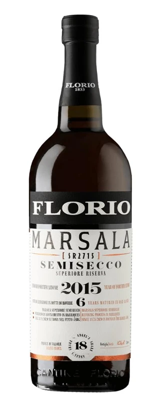 Florio Marsala Superiore Riserva Semisecco 2015