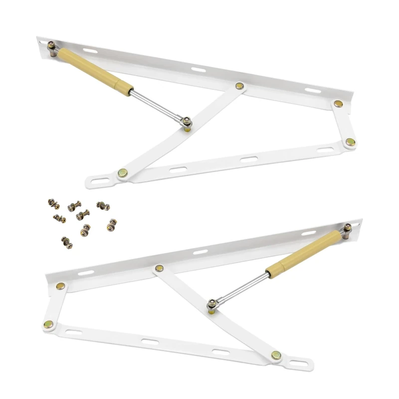 Highdecora 900mm Hydraulic Bed Lift Mechanism – Heavy-Duty Gas Spring Storage Lift Kit, Wall Bed Kit with Mattress Lifter for Easy Bed Making, Hydraulic Lid Lift Enhance for 70kg Load Capacity