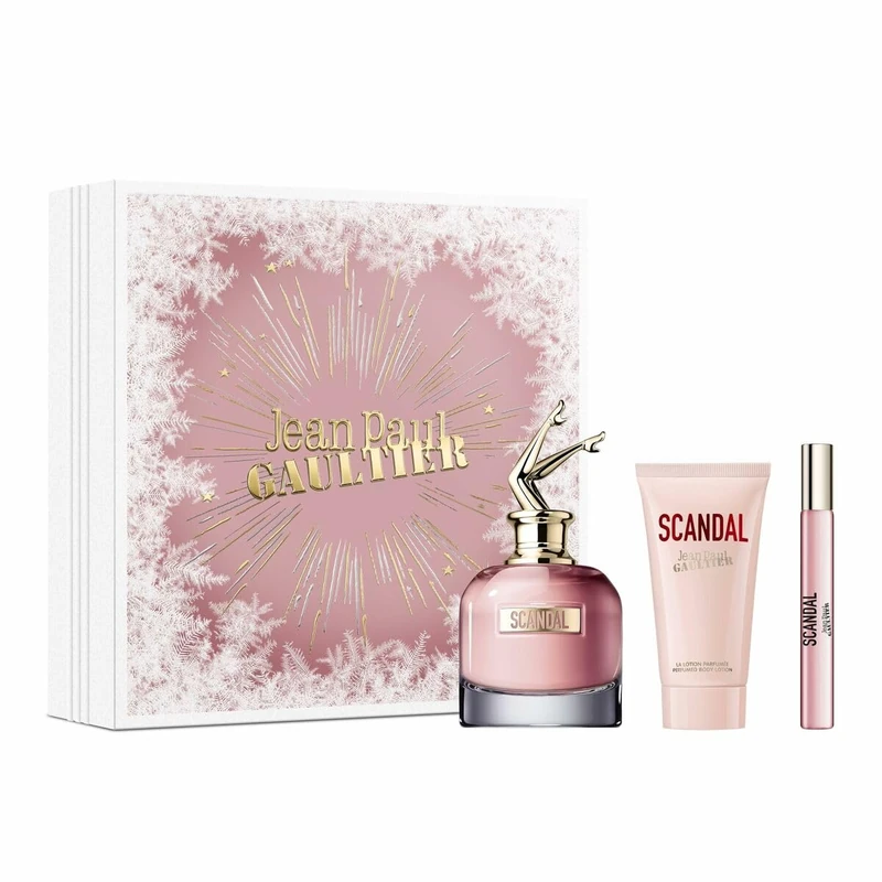 Jean Paul Gaultier Gaultier Scandal EDP Sp 80 ml + Bl 75 ml + Mini 10 ml Set 2023
