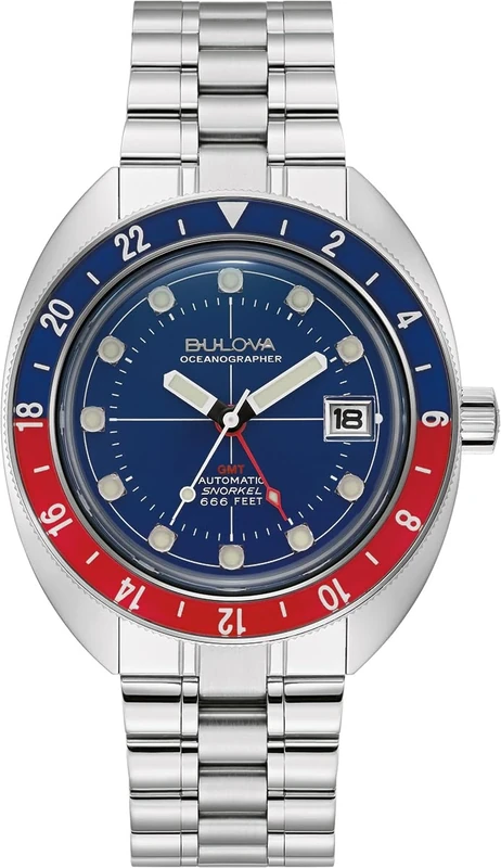 Bulova Automatic Watch 96B405, Silver, Bracelet