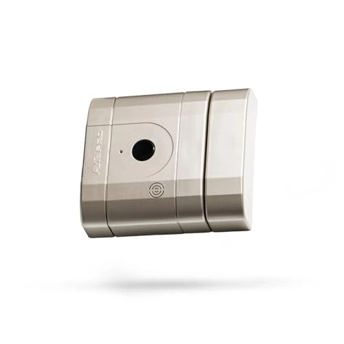 int_Lock PRO High Security Invisible Electronic Lock, Matte Nickel Finish.