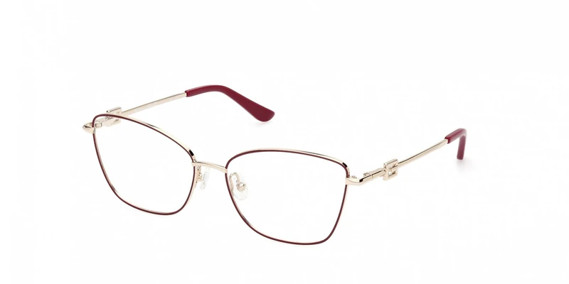 GUESS GU2974 Shiny bordeaux 52/16/140 WOMAN Eyewear Frame
