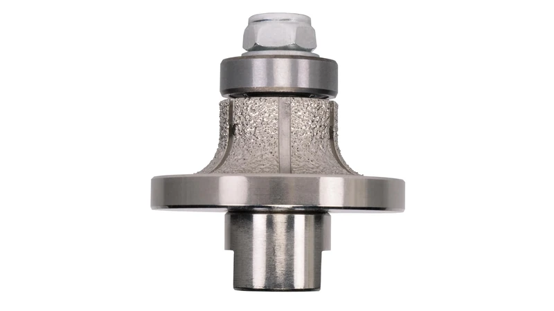 Half bull nose round edge attachment M14, for round edge grinding