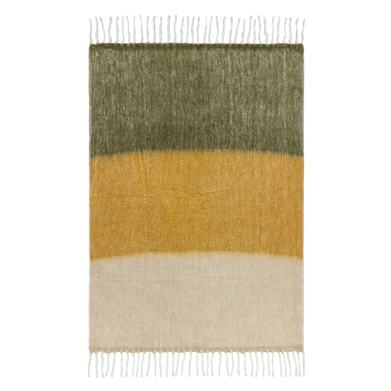 furn. Yard Rawton Ombre Herringbone Throw - Image 1