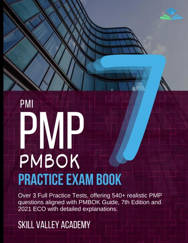 PMI PMP PMBOK 7 Practice Exam Book: Over 3 Full Practice Tests, offering 540+ realistic PMP questions aligned with PMBOK Guide, 7th Edition and 2021 ECO with detailed explanations.