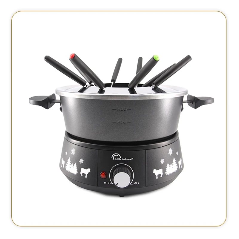 LITTLE BALANCE 8690 Fondue Maker, Aluminium