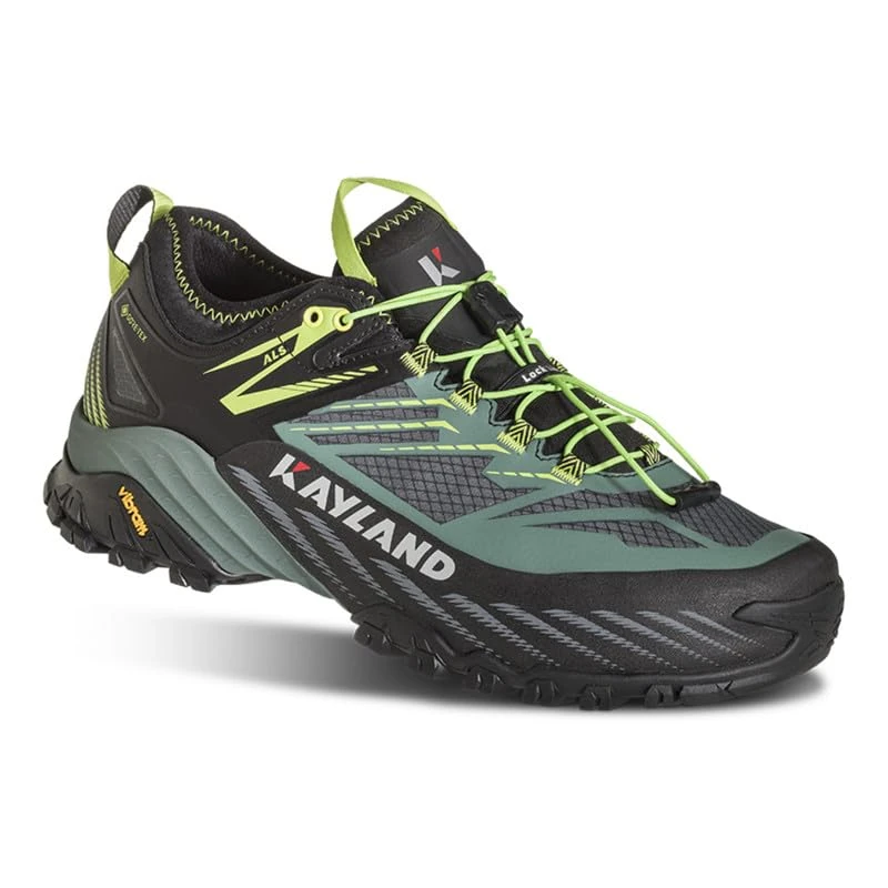 Kayland 018022460 DUKE GTX Hiking shoe Male BLACK GREEN UK 12