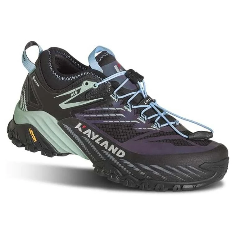 Kayland 018022475 DUKE W'S GTX Hiking shoe Female BLACK LIGHTGREEN UK 4.5 - Image 1