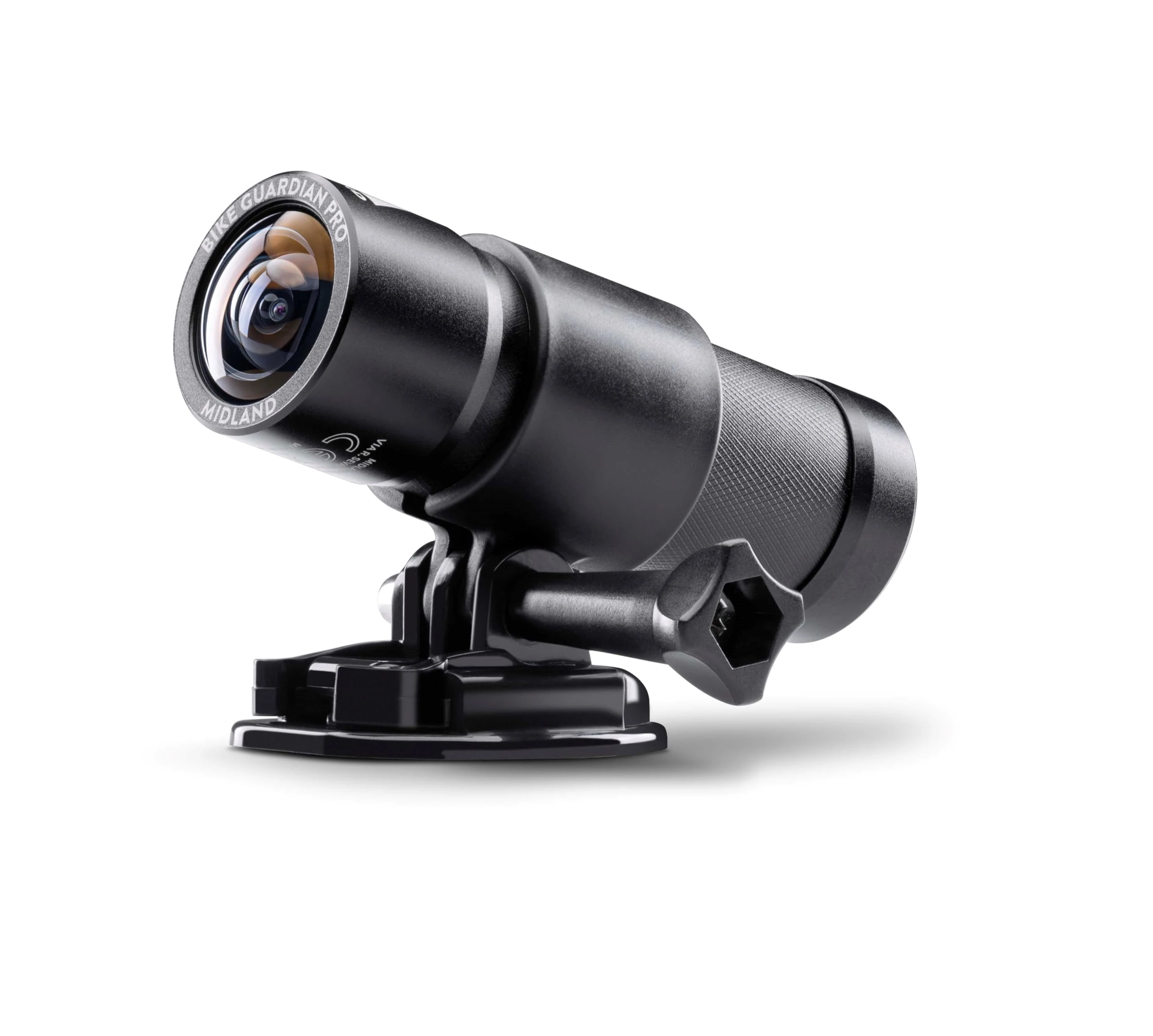 Midland - Bike Guardian PRO, 2K Motorcycle Dash Cam & Action Camera, IP65 Waterproof Camera, Motorbike Accessories with Sony Sensor, Advanced Stabilisation, Live Streaming, 2-Hour Dashcam Battery Life