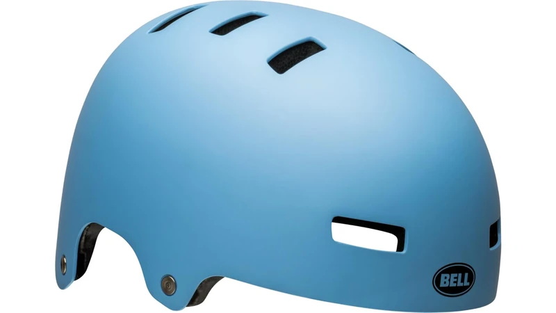 Bell - LOCAL SOLID CE Helmets - Adult Unisex - protective gear, bike helmet, BMX helmet, BMX protective helmet, Matte Blue , L