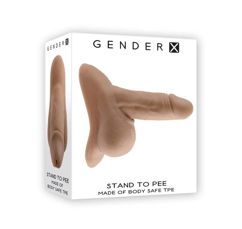 Gender X TPE Stand to Pee Medium Flesh 16 cm