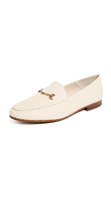 Sam Edelman Women's Loraine Loafer, Linen Raffia, 4.5 UK - Image 1