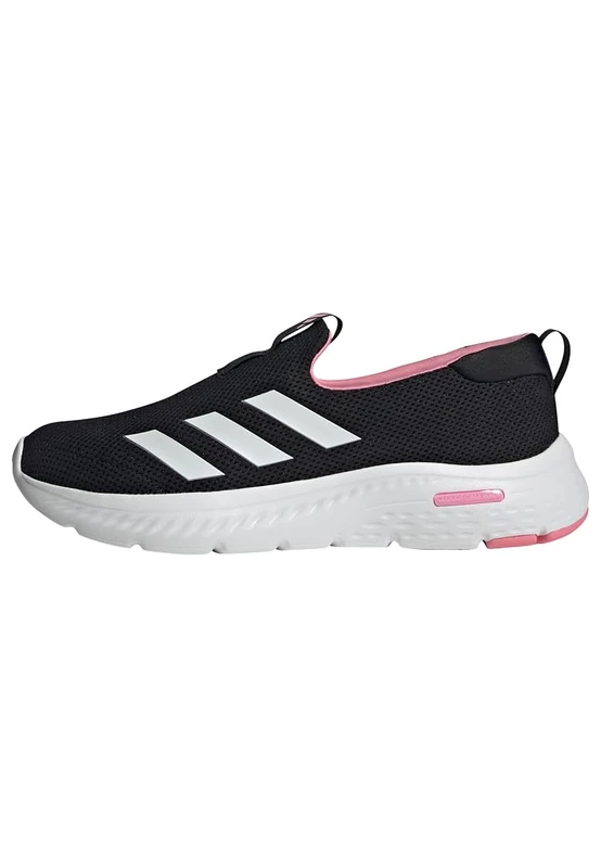 adidas Women's Cloudfoam Move Lounger Shoes, core Black/Cloud White/Bliss Pink, 8 UK