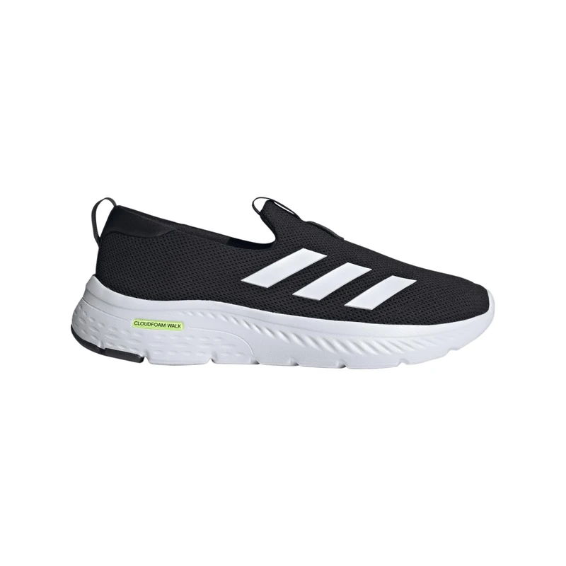 adidas Men's Cloudfoam Move Lounger Shoes, Carbon Black/Footwear White/HIREYE, 10 UK