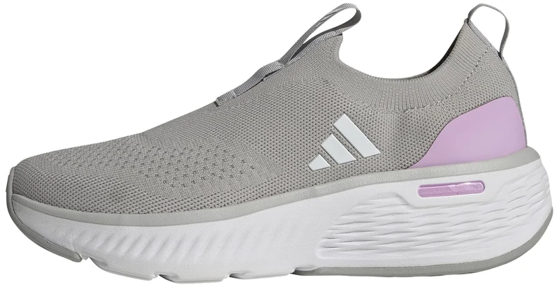 adidas Women's Cloudfoam Go Sock Shoes, Grey Two/Cloud White/Bliss Lilac, 4.5 UK