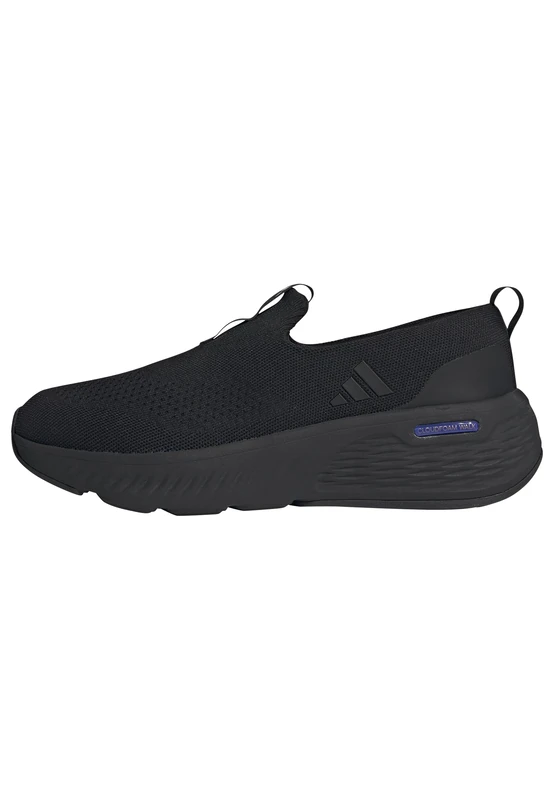 adidas Men's Cloudfoam GO Lounger Shoes, core Black/core Black/Lucid Blue, 12.5 UK