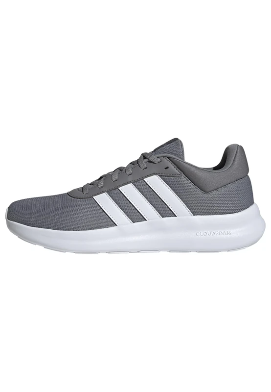 adidas Men's LITE Racer 4.0 Shoes, Grey Three/Cloud White/Cloud White, 9 UK